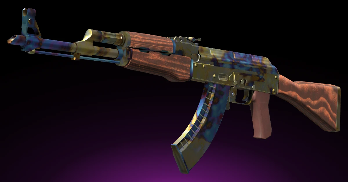 AK-47 | Case Hardened skin in CS2