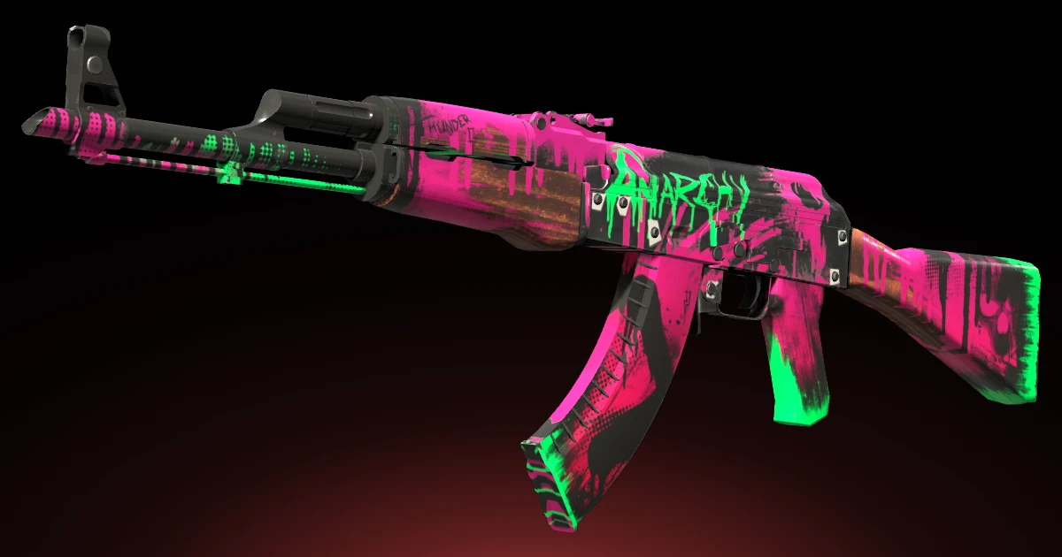 AK-47 | Neon Revolution skin in CS2