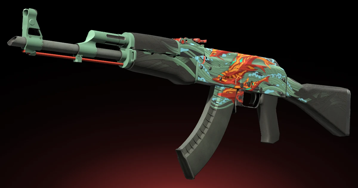 AK-47 | Aquamarine Revenge skin in CS2