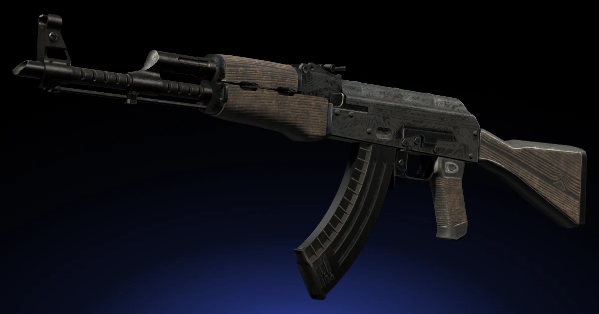 AK-47 | Steel Delta skin in CS2