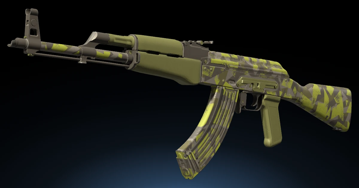 AK-47 | Olive Polycam skin in CS2