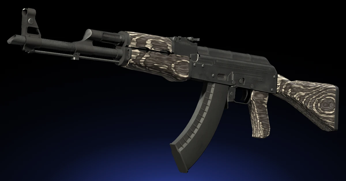 AK-47 | Black Laminate skin in CS2