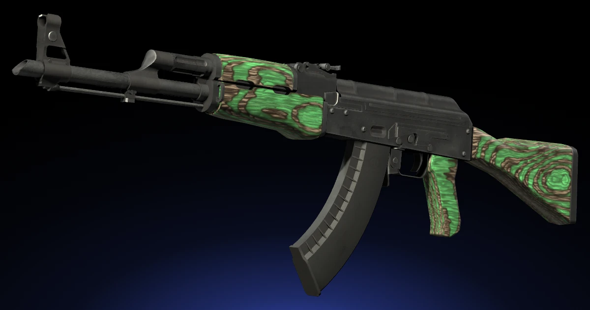 AK-47 | Green Laminate skin in CS2