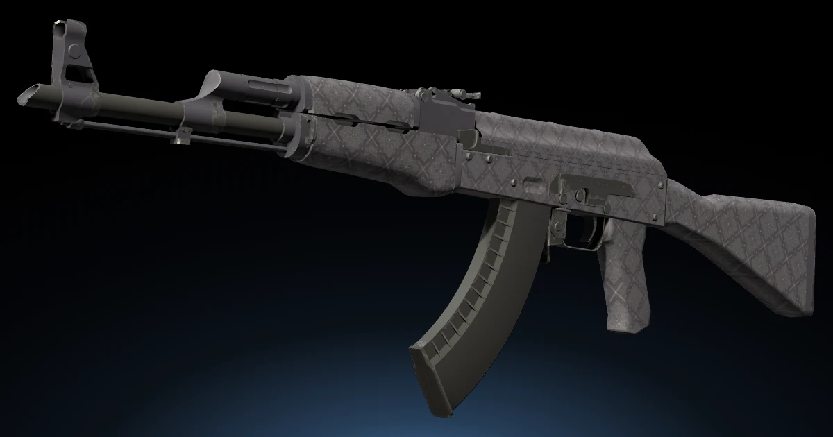 AK-47 | Baroque Purple skin in CS2