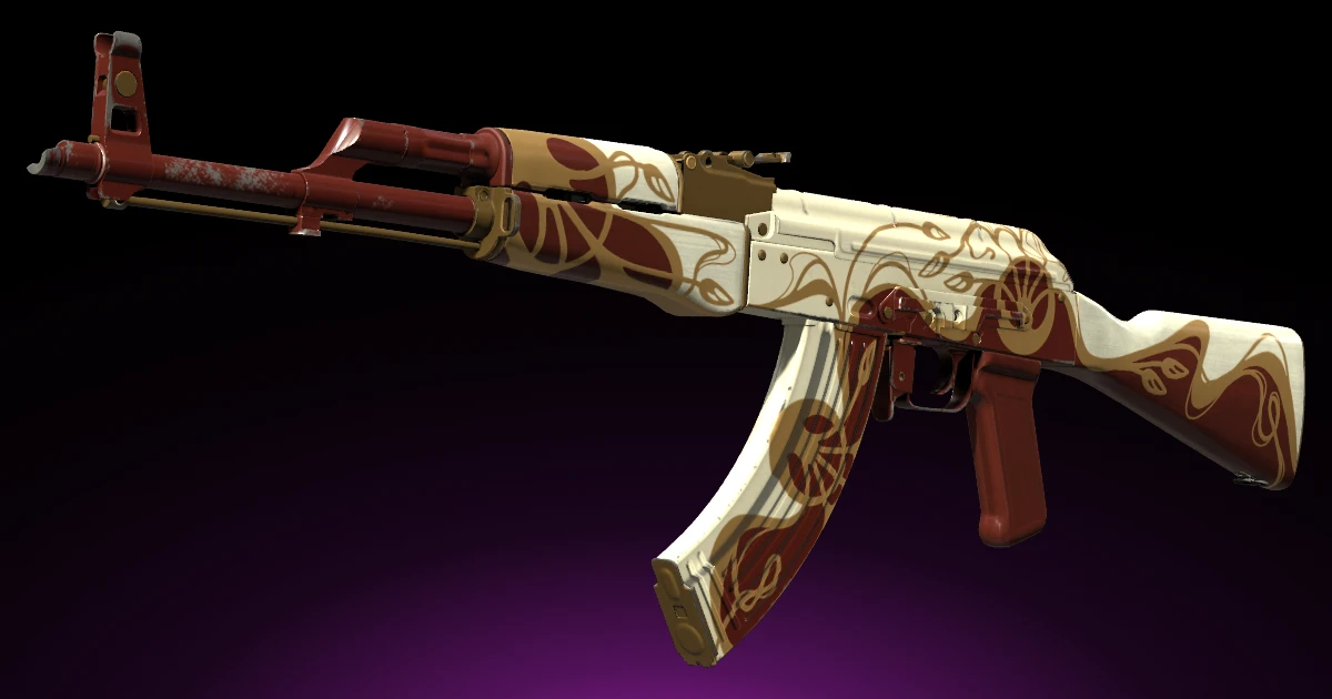 AK-47 | Nouveau Rouge skin in CS2