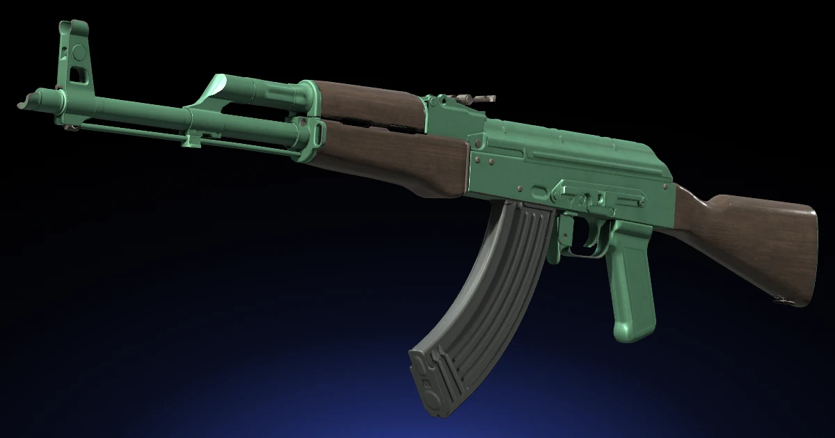 AK-47 | Wintergreen skin in CS2