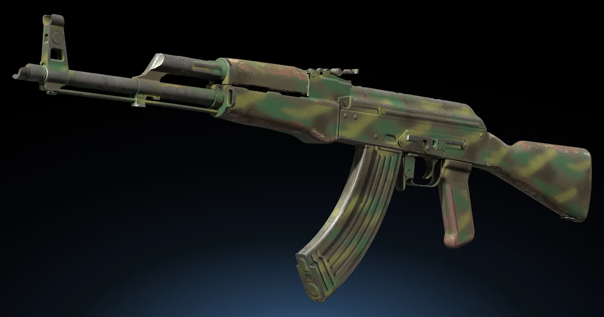 AK-47 | Jungle Spray skin in CS2