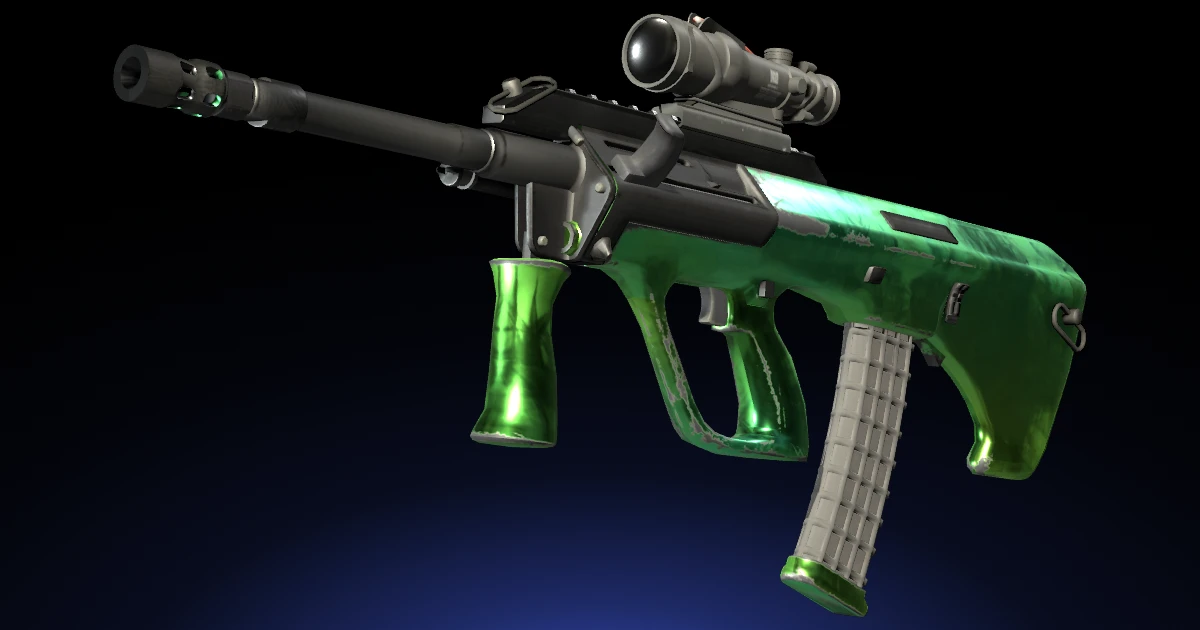 AUG | Carved Jade skin in CS2