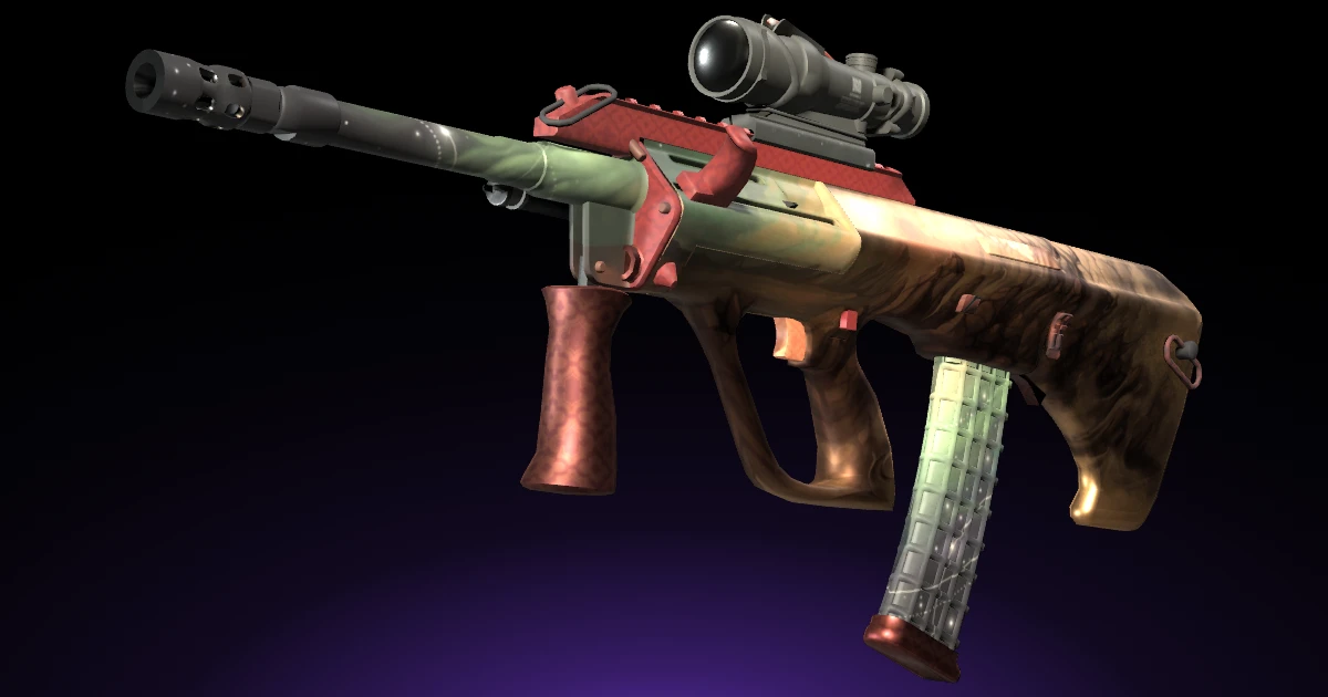 AUG | Sand Storm skin in CS2