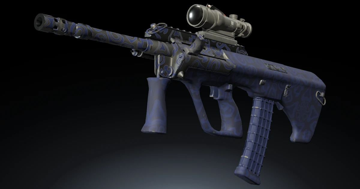 AUG | Navy Murano skin in CS2