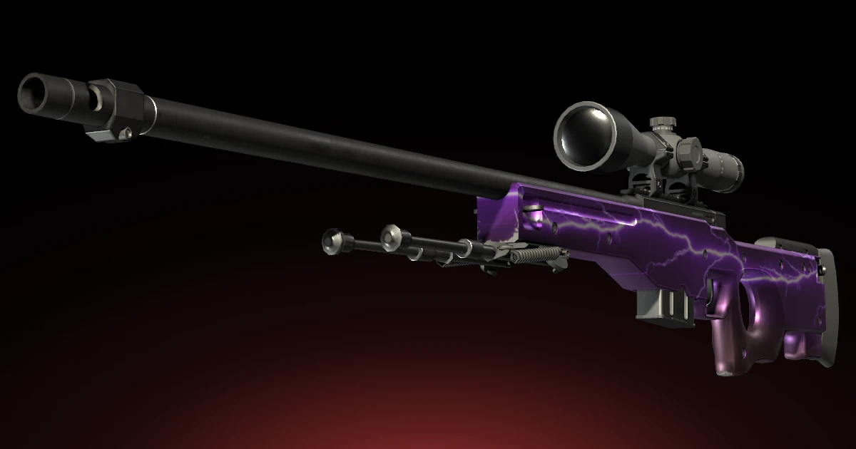 AWP | Lightning Strike skin in CS2
