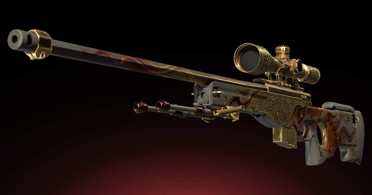 AWP | Sovereign Flame skin in CS2