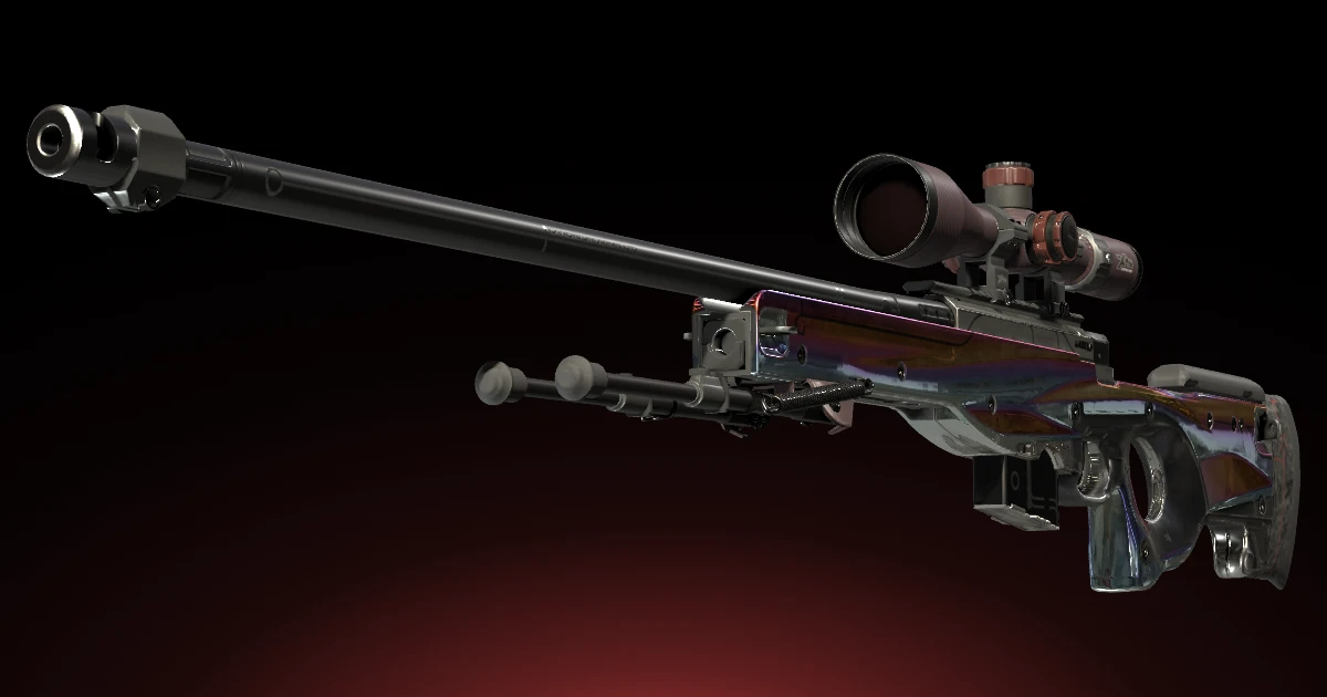 AWP | Chrome Cannon skin in CS2