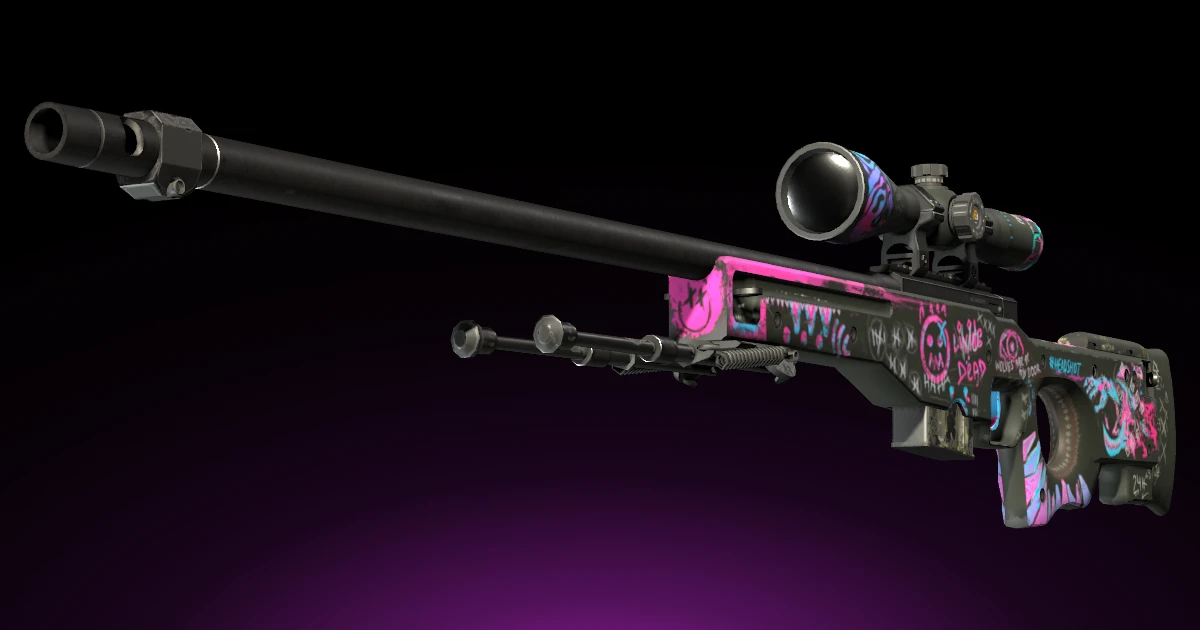 AWP | Fever Dream skin in CS2
