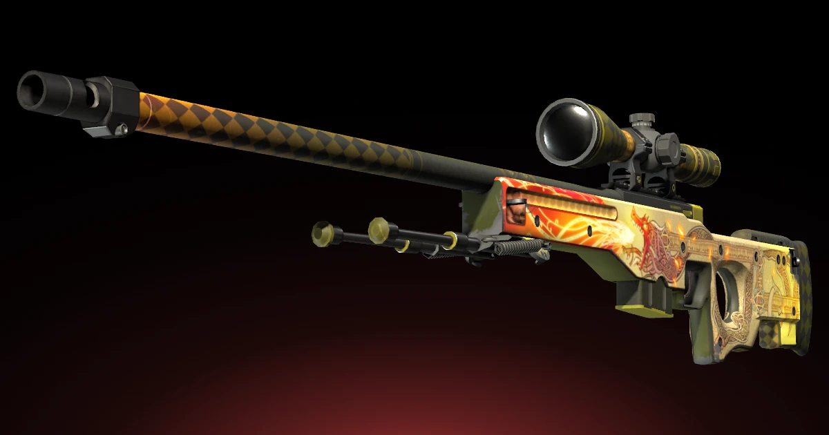 AWP | Dragon Lore skin in CS2