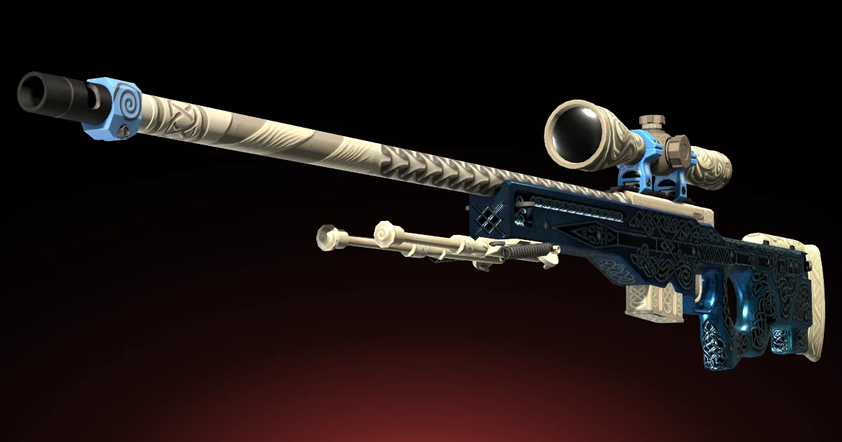 AWP | Gungnir skin in CS2