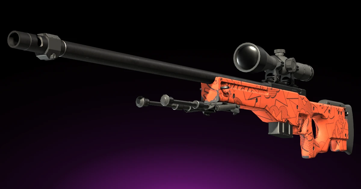 AWP | BOOM skin in CS2