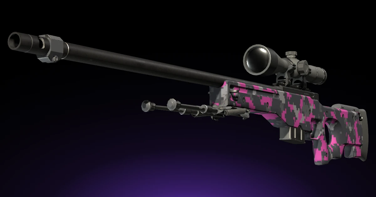 AWP | Pink DDPAT skin in CS2