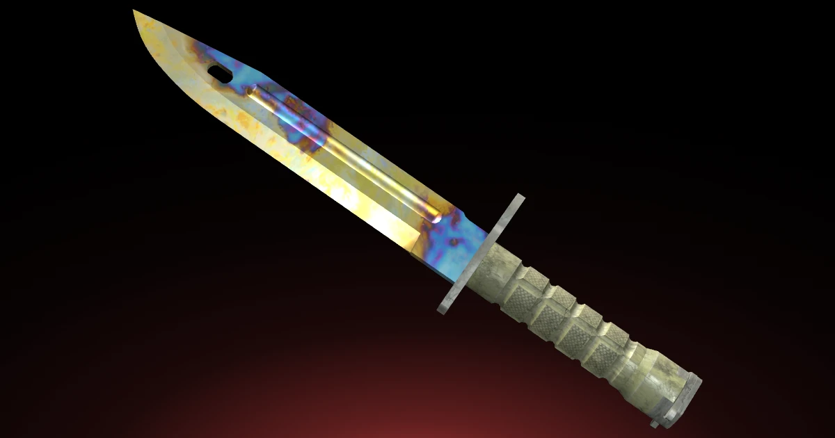 Bayonet | Case Hardened skin in CS2