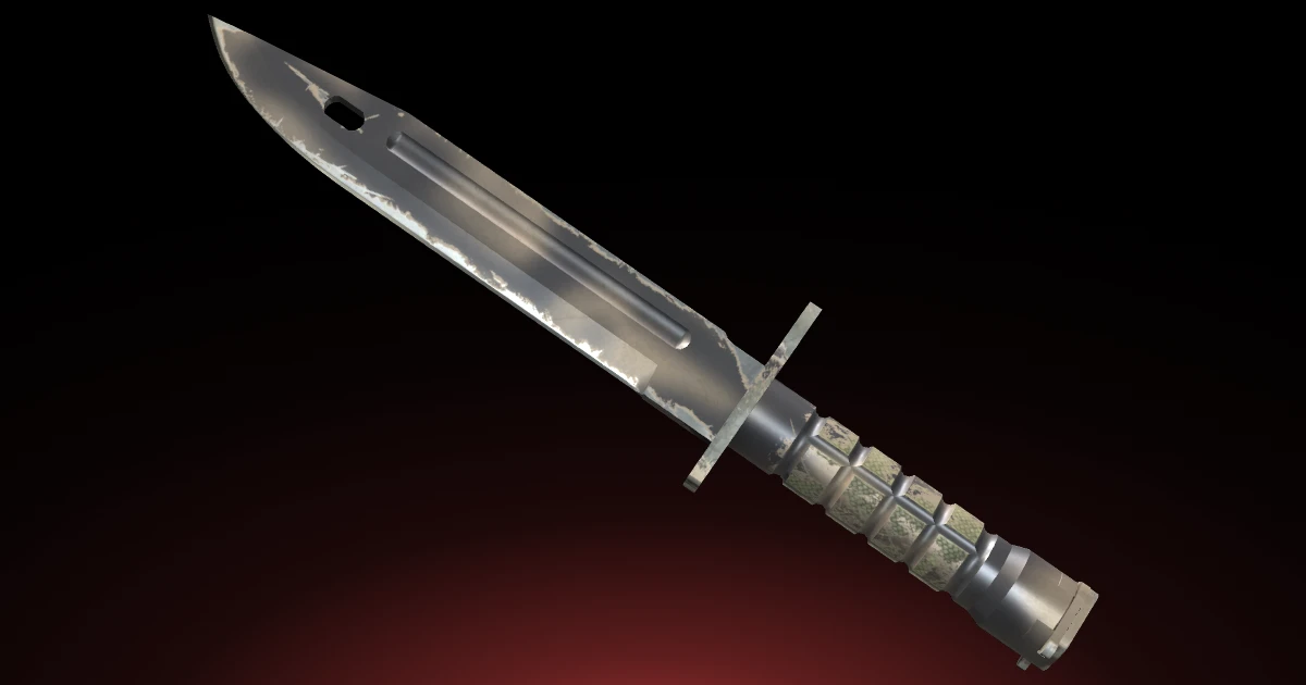 Bayonet | Scorched skin in CS2