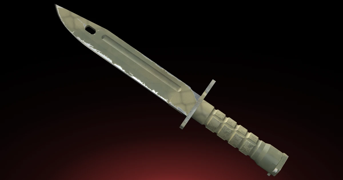 Bayonet | Safari Mesh skin in CS2