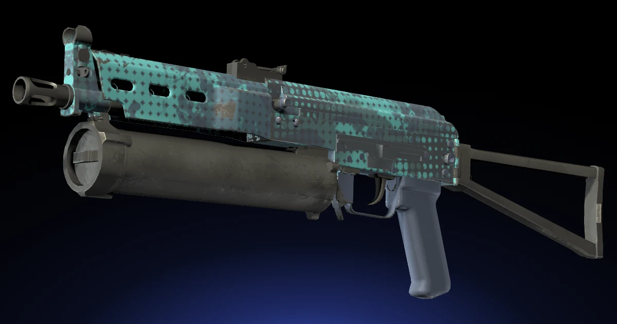 PP-Bizon | Cobalt Halftone skin in CS2