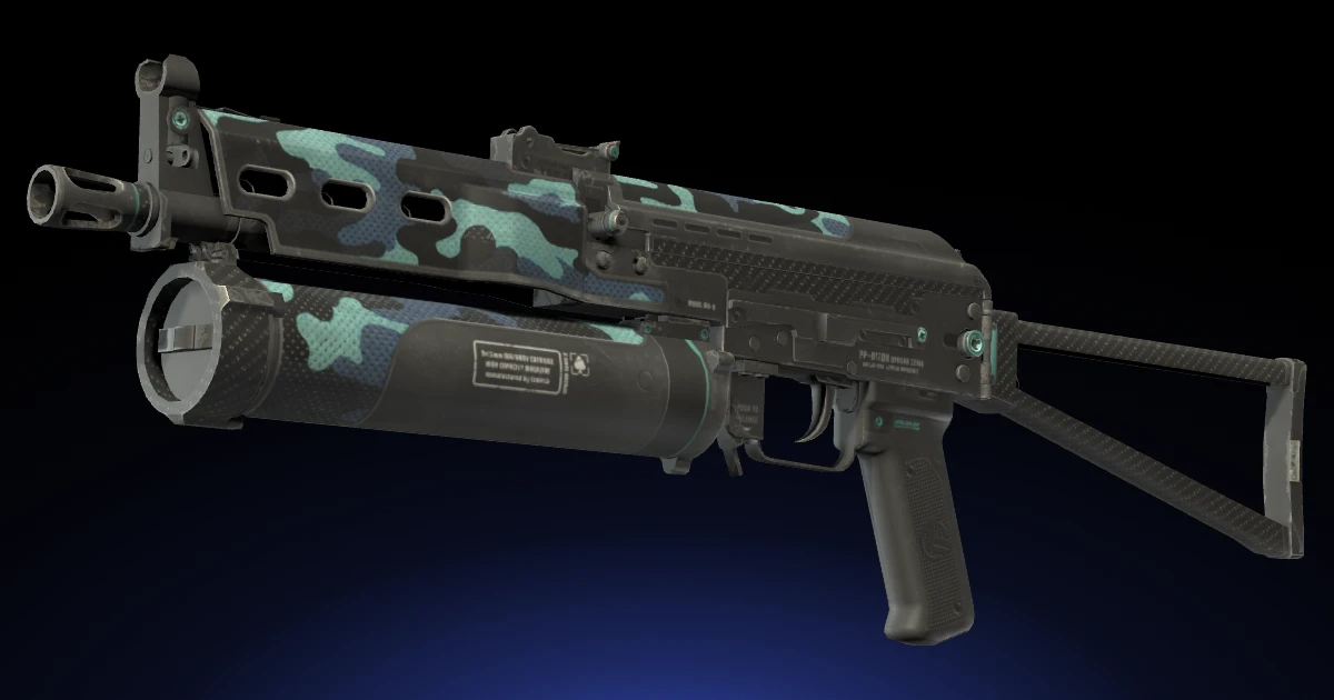 PP-Bizon | Night Riot skin in CS2