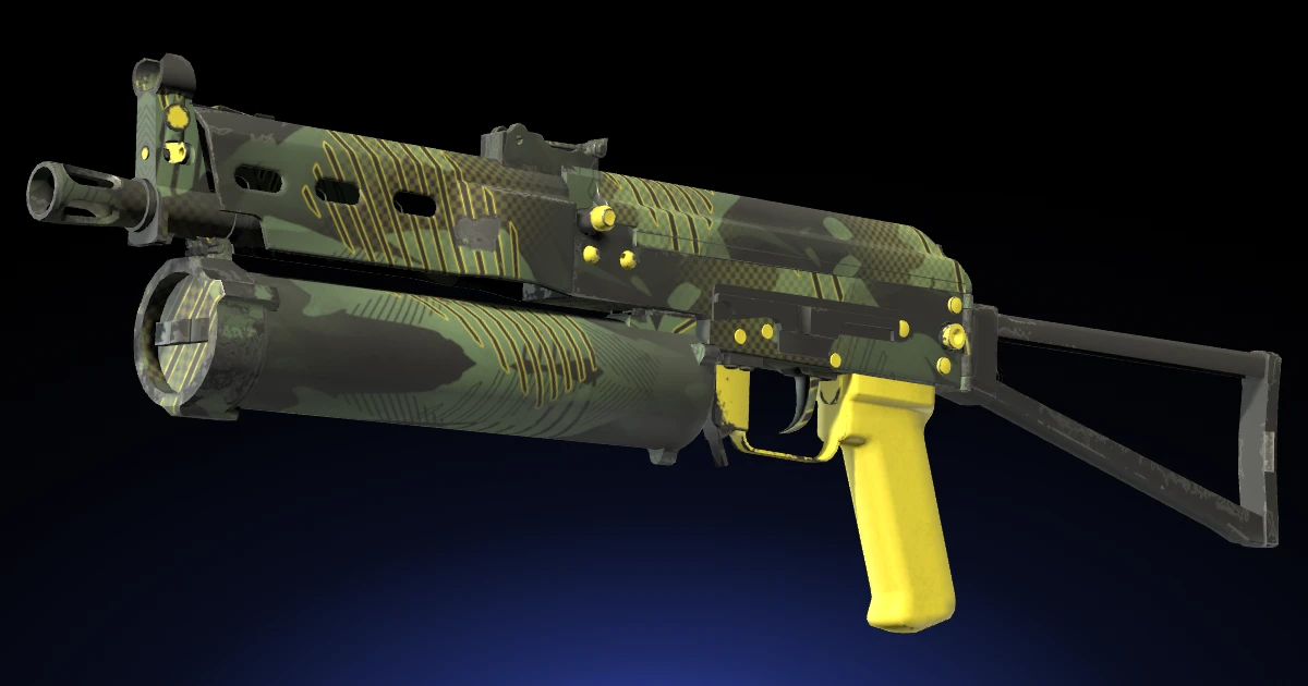 PP-Bizon | Jungle Slipstream skin in CS2