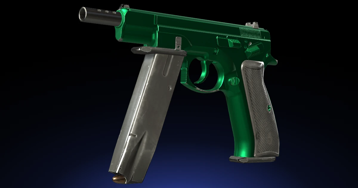 CZ75-Auto | Emerald skin in CS2