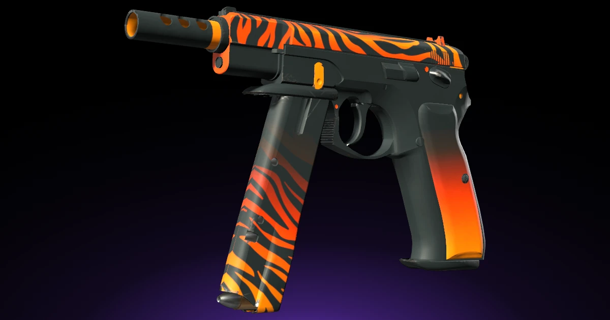 CZ75-Auto | Tigris skin in CS2