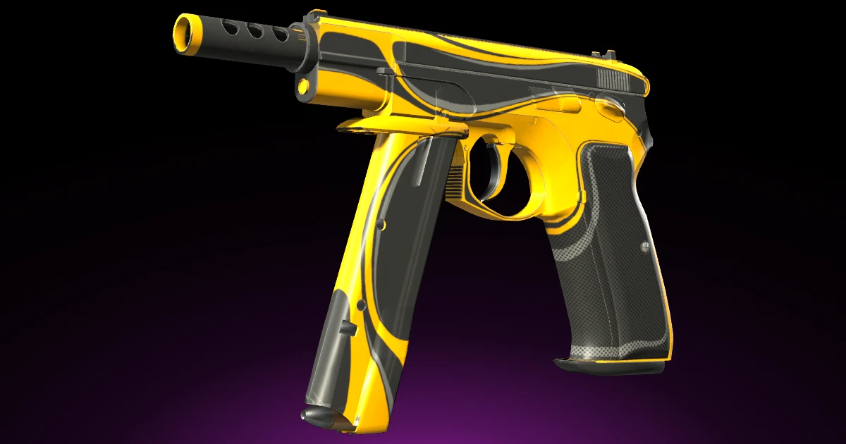 CZ75-Auto | Yellow Jacket skin in CS2