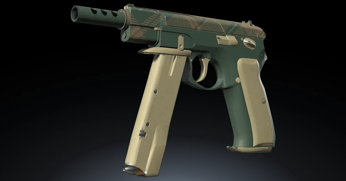 CZ75-Auto | Green Plaid skin in CS2