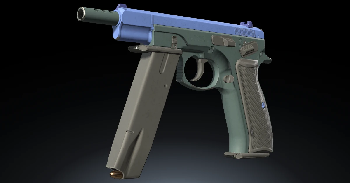 CZ75-Auto | Indigo skin in CS2