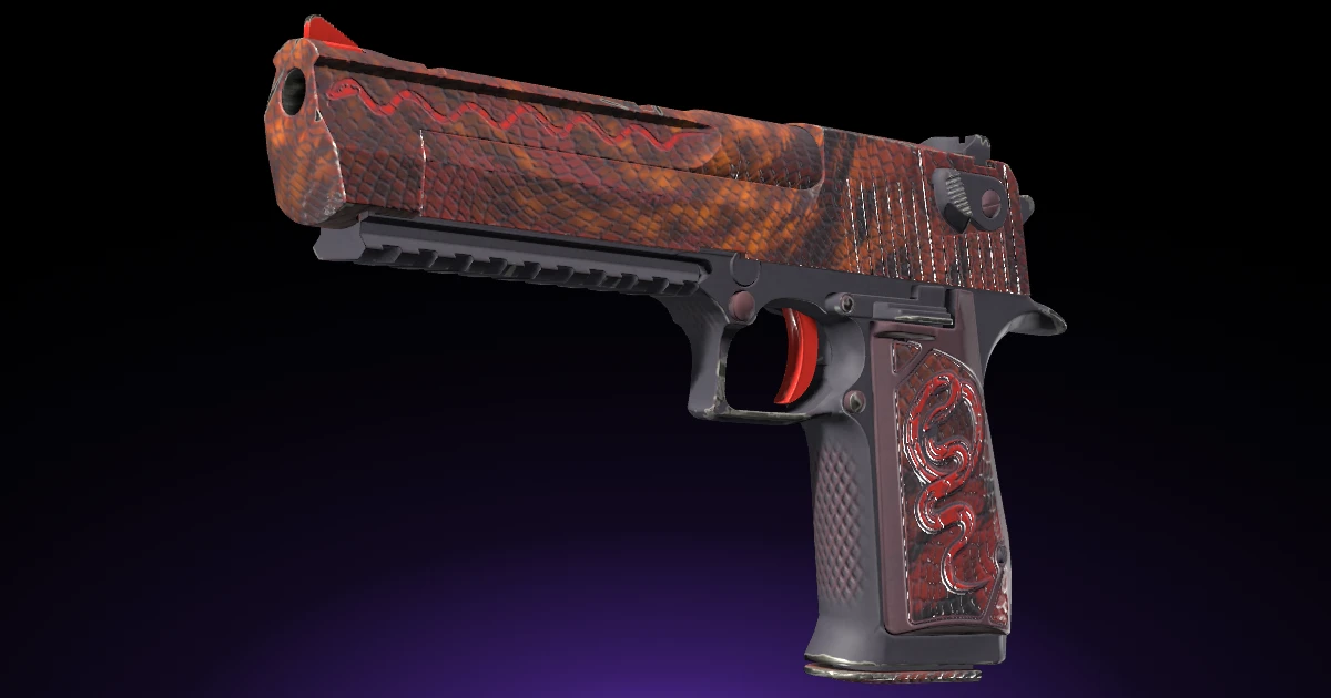 Desert Eagle | Serpent Strike skin in CS2