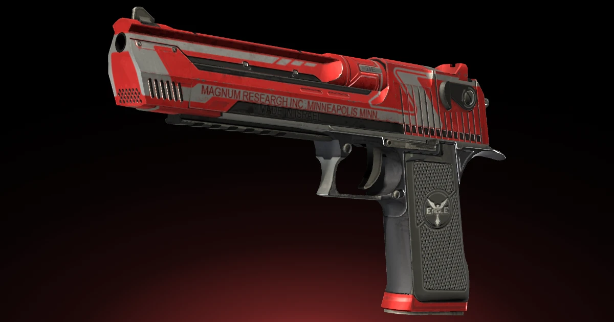 Desert Eagle | Code Red skin in CS2