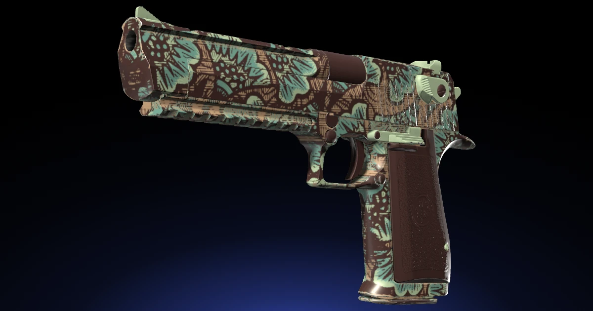 Desert Eagle | Mint Fan skin in CS2