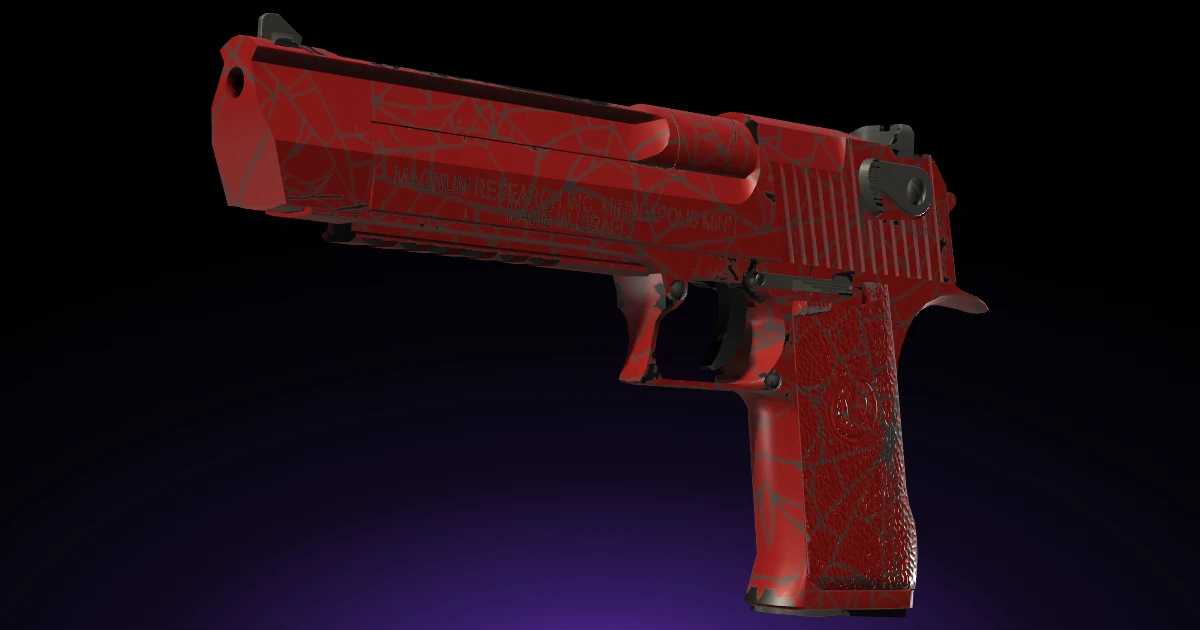 Desert Eagle | Crimson Web skin in CS2