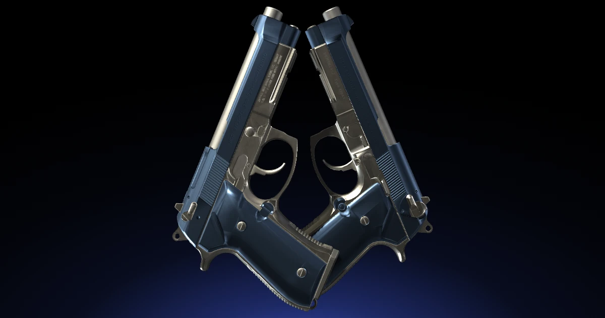 Dual Berettas | Anodized Navy skin in CS2