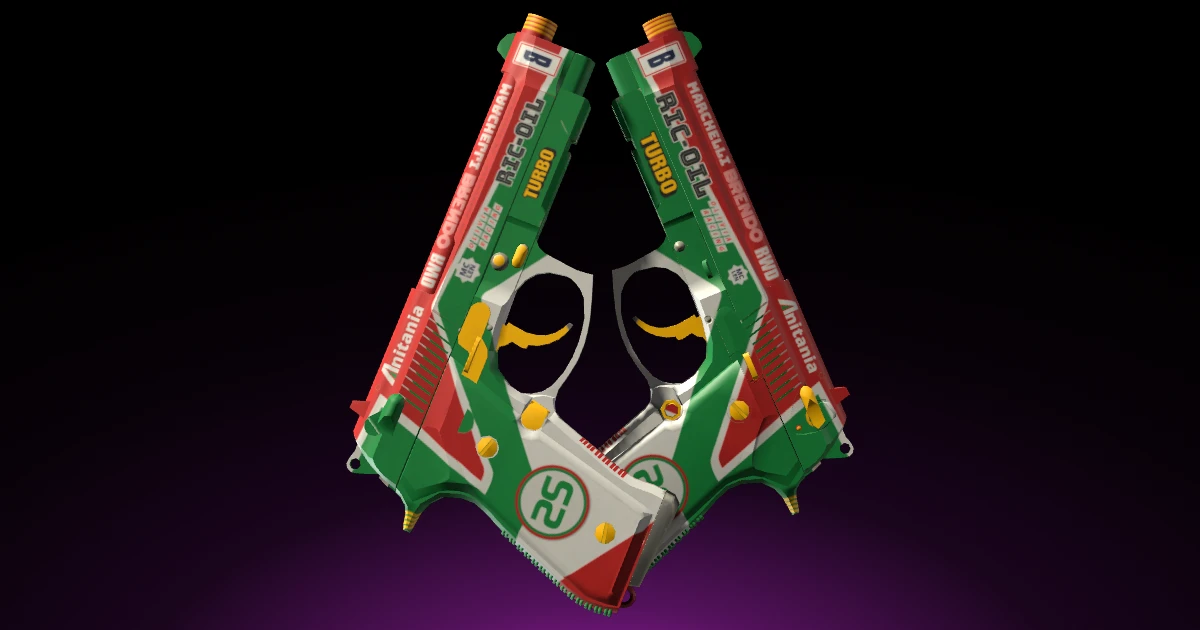 Dual Berettas | Twin Turbo skin in CS2