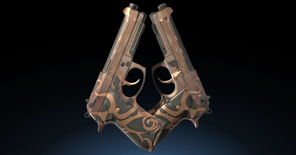 Dual Berettas | Mystic Conjunction skin in CS2