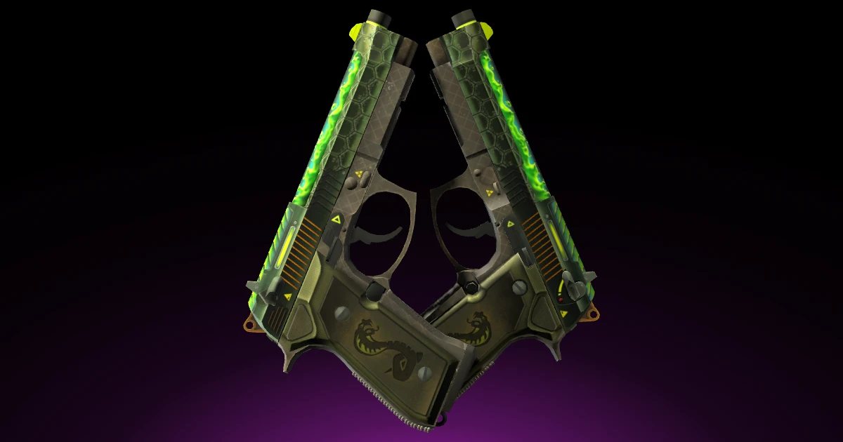 Dual Berettas | Cobra Strike skin in CS2