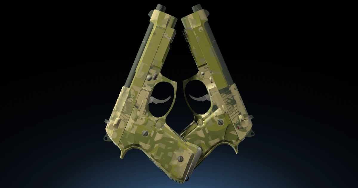 Dual Berettas | Switch Board skin in CS2