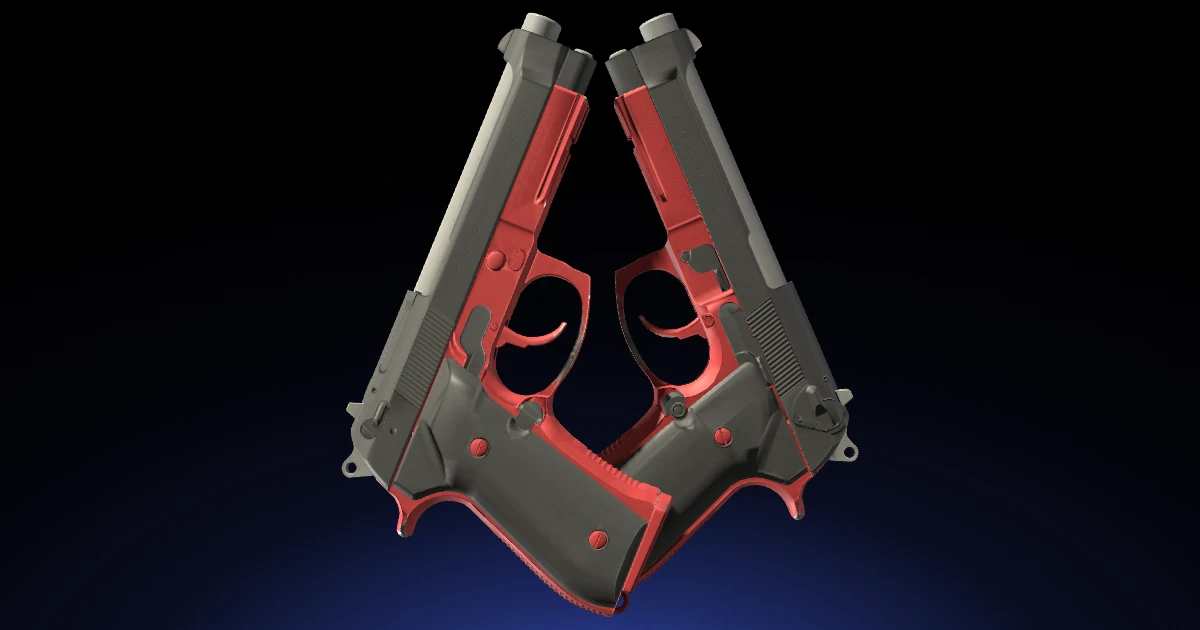 Dual Berettas | Panther skin in CS2