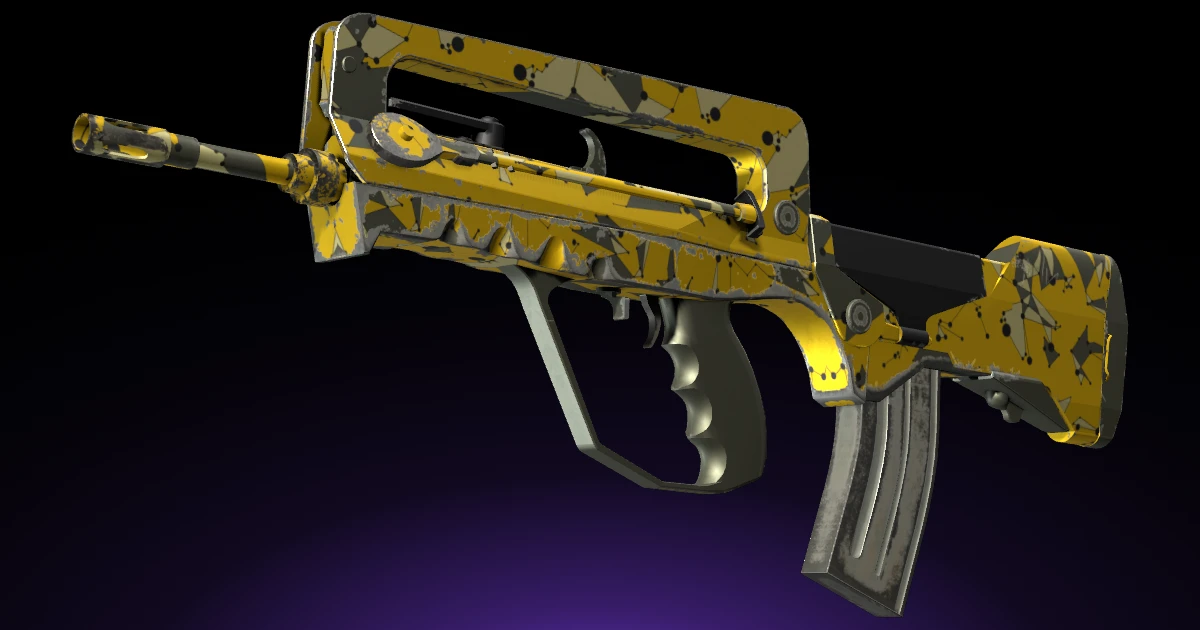 FAMAS | Neural Net skin in CS2