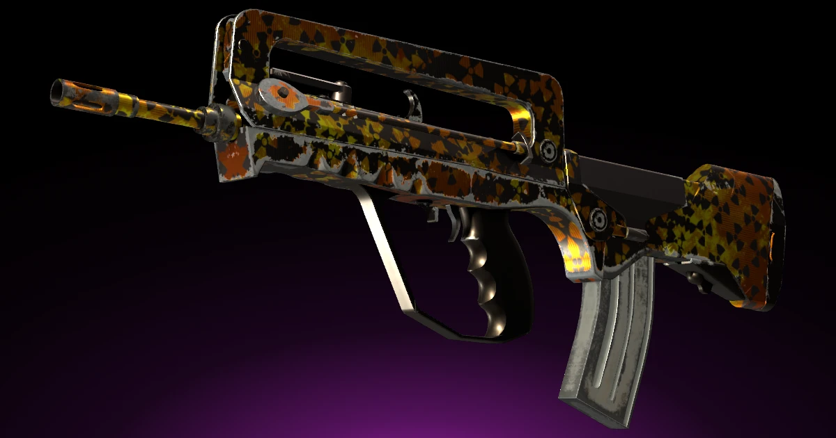 FAMAS | Meltdown skin in CS2