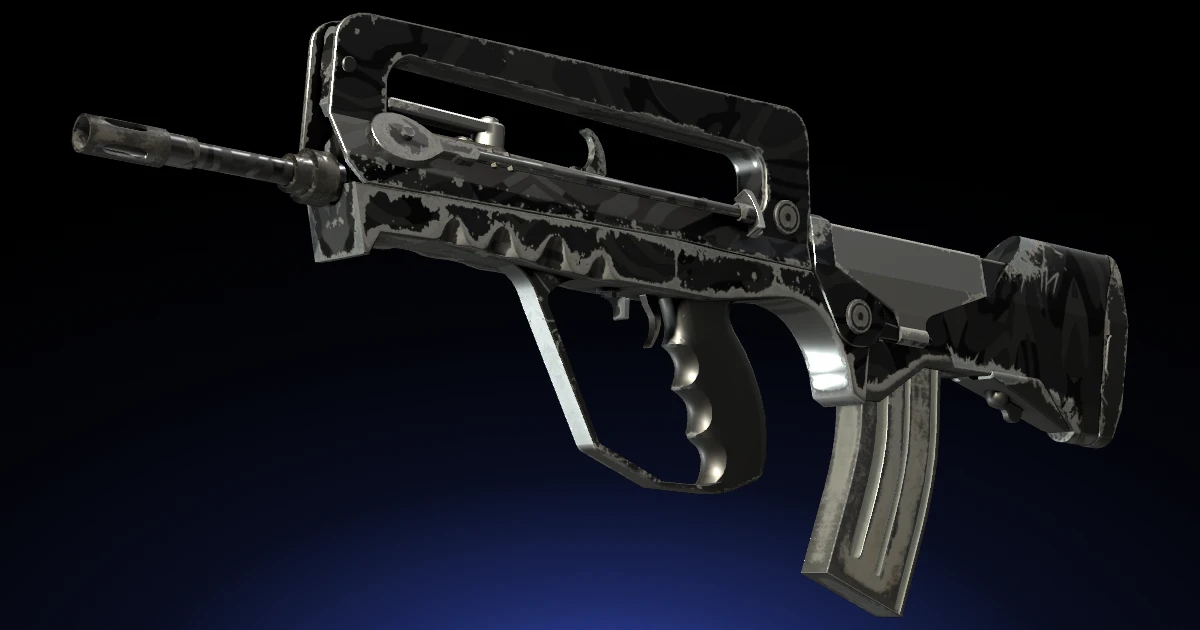FAMAS | Dark Water skin in CS2