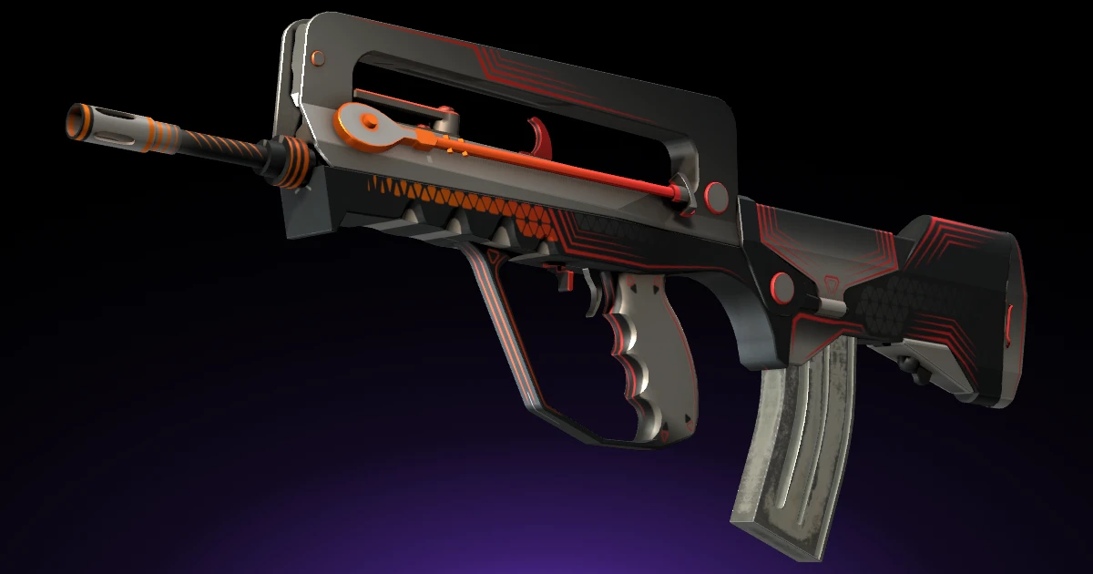 FAMAS | Valence skin in CS2