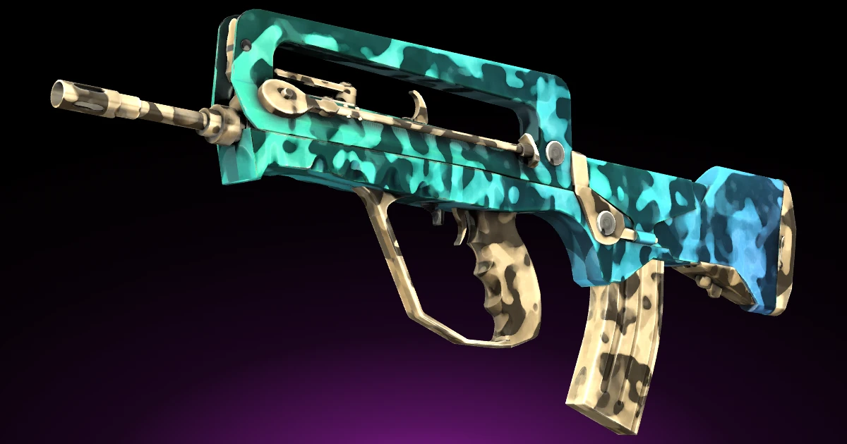 FAMAS | Waters of Nephthys skin in CS2