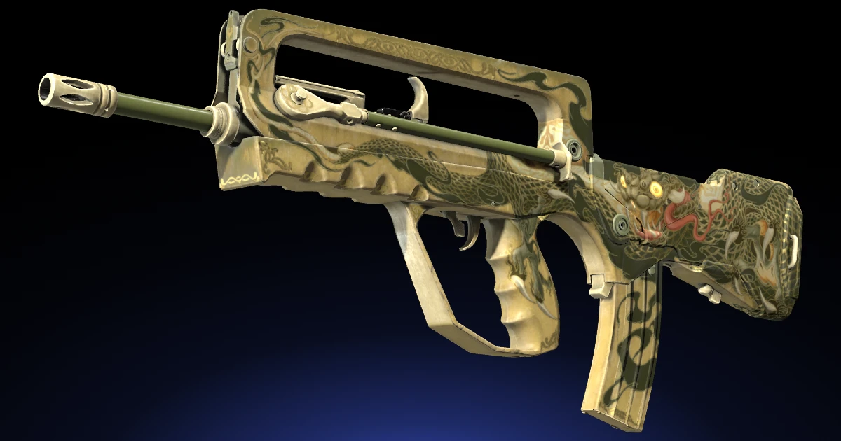 FAMAS | Snake Song skin in CS2