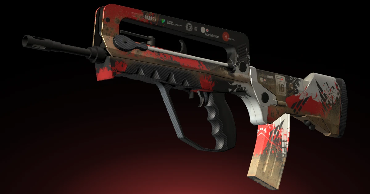 FAMAS | Roll Cage skin in CS2